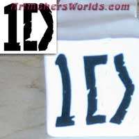 1D logo request black and white